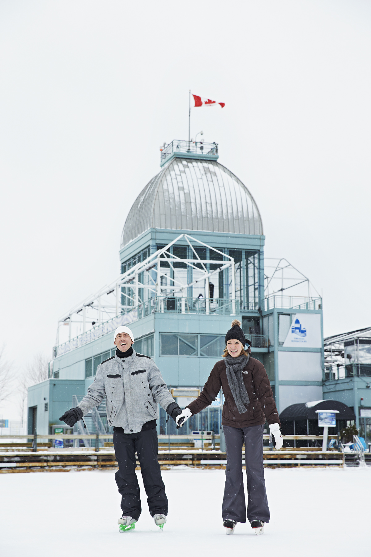 Natrel Skating Rink Old Port of Montréal
