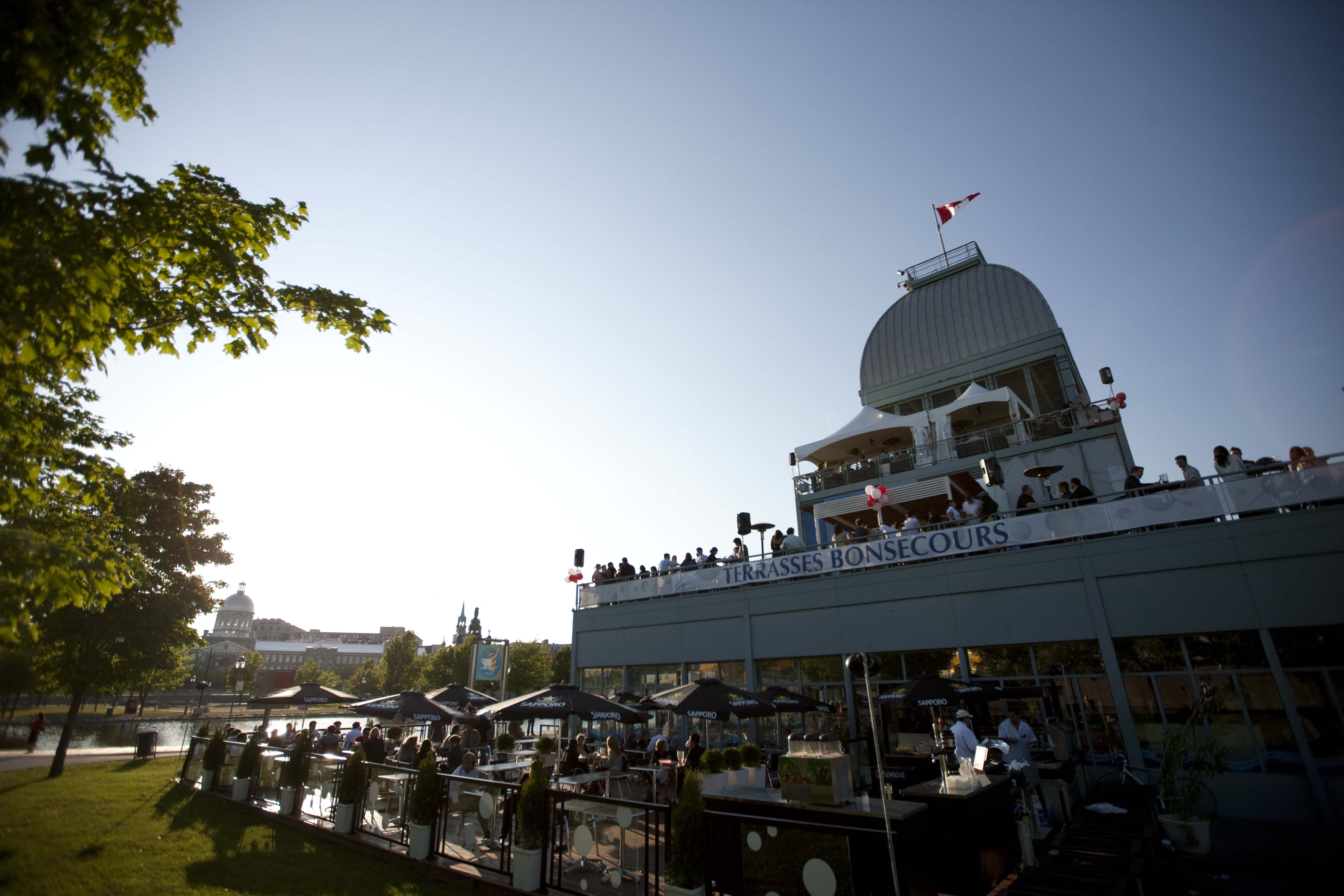 Auberge Bonsecours Montreal Canada Terrasses Bonsecours | Old Port of Montréal