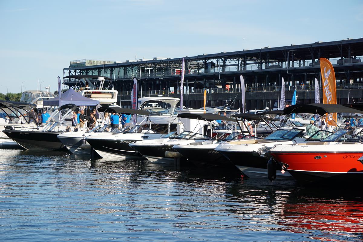 MONTREAL INWATER BOAT SHOW Old Port of Montréal