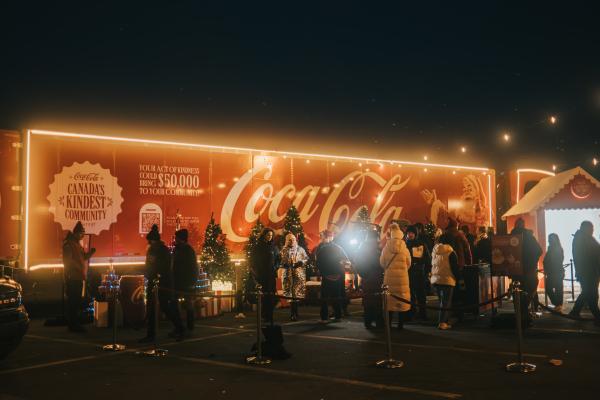 Coca-Cola Holiday Caravan | Old Port of Montréal