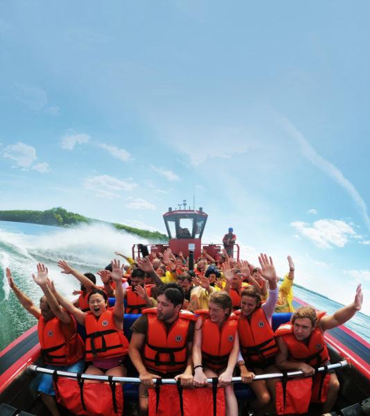 Jet Boating on the Rapids